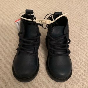 New Zara baby toddler combat doc martens boots 4.5